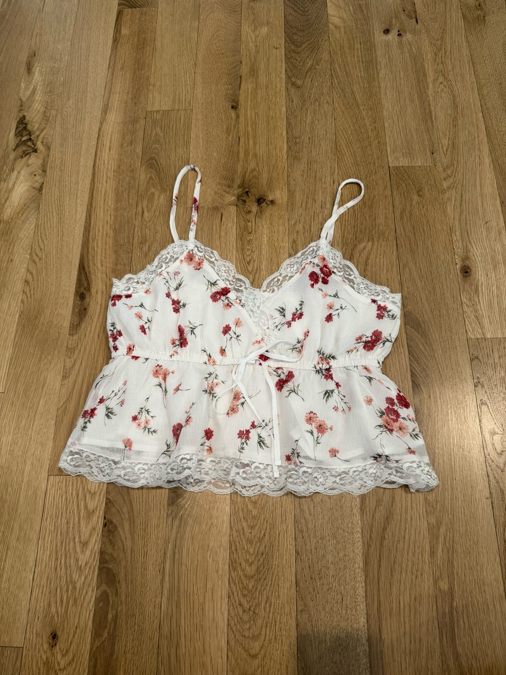 American Eagle floral tank